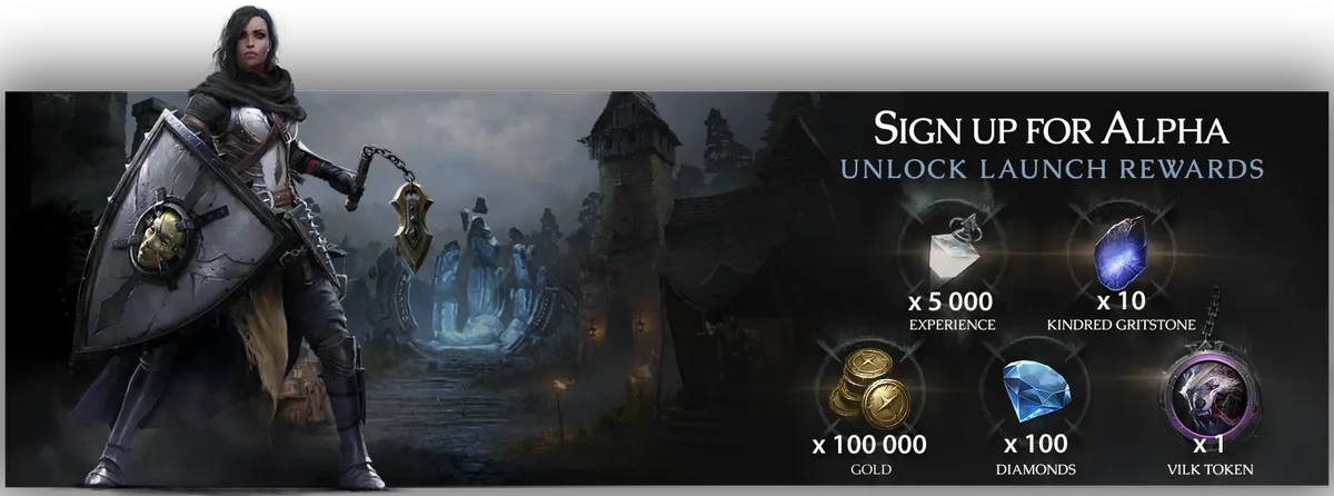 Alpha rewards granted at full launch